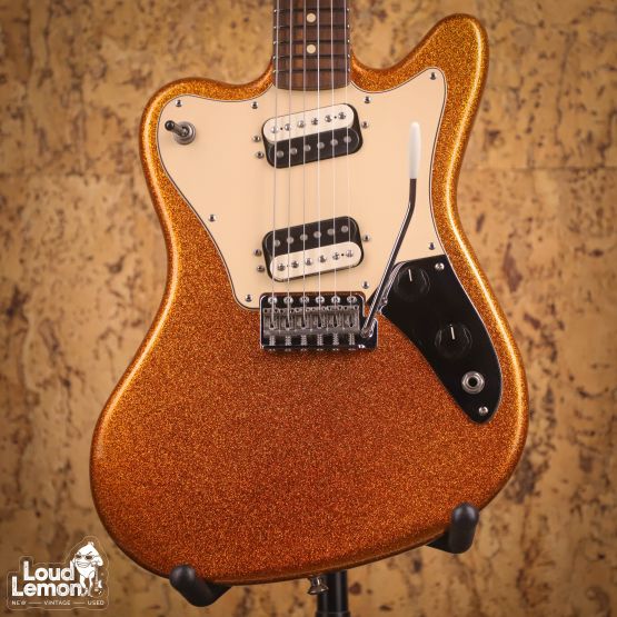 Fender Pawn Shop Super-Sonic Sunfire Orange Flake 2012 Mexico электрогитара