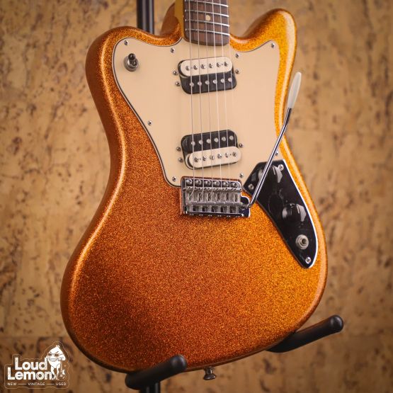 Fender Pawn Shop Super-Sonic Sunfire Orange Flake 2012 Mexico электрогитара