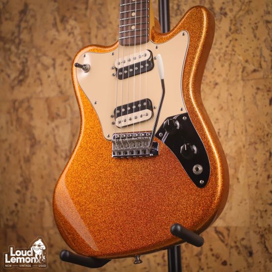 Fender Pawn Shop Super-Sonic Sunfire Orange Flake 2012 Mexico электрогитара