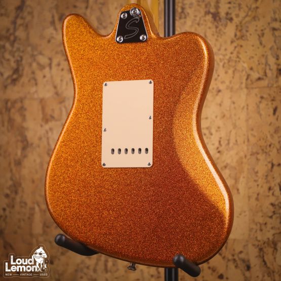 Fender Pawn Shop Super-Sonic Sunfire Orange Flake 2012 Mexico электрогитара