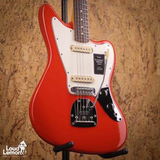 Fender Player II Jaguar Coral Red 2025 Mexico электрогитара