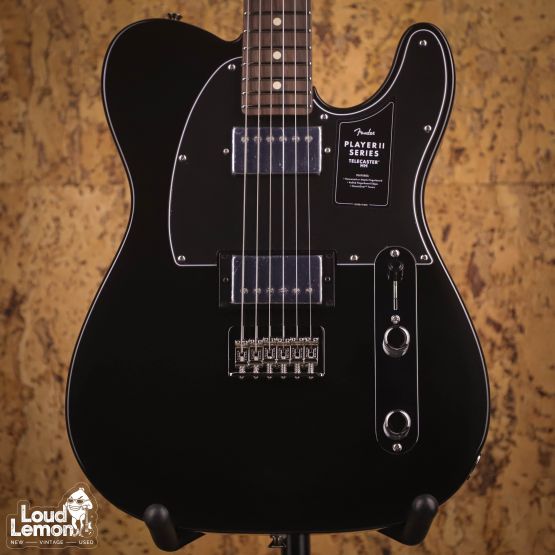 Fender Player II Telecaster HH Black 2025 Mexico электрогитара