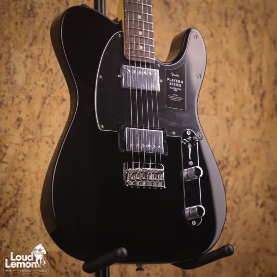 Fender Player II Telecaster HH Black 2025 Mexico электрогитара