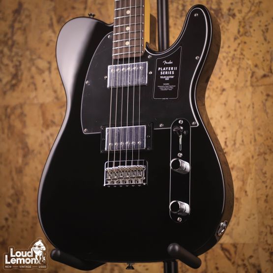 Fender Player II Telecaster HH Black 2025 Mexico электрогитара