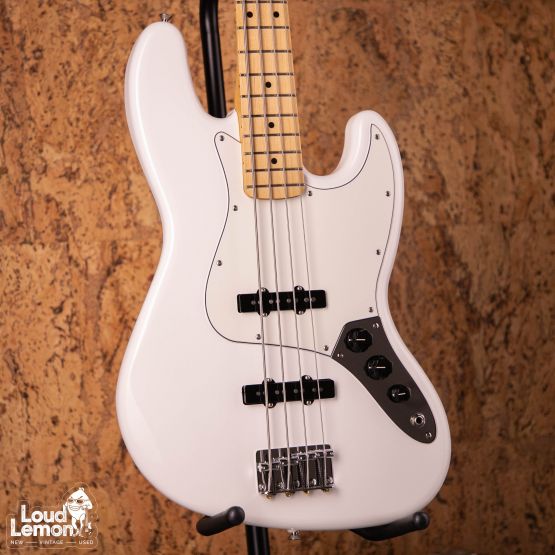 Fender Player Jazz Bass Polar White 2021 Mexico бас-гитара