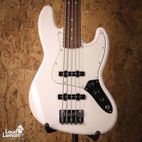 Fender Player Jazz Bass V Polar White 2021 Mexico бас-гитара