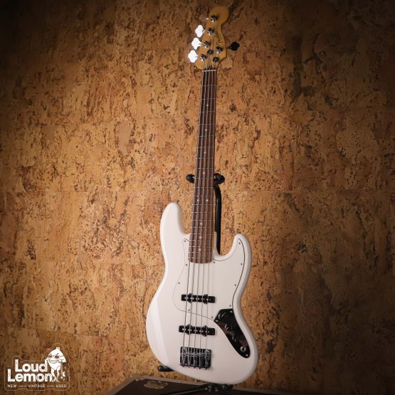 Fender Player Jazz Bass V Polar White 2021 Mexico бас-гитара