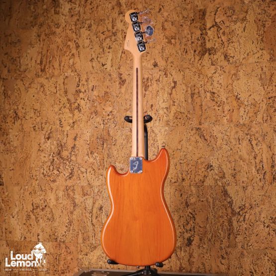 Fender Player Mustang Bass PJ Aged Natural 2022 Mexico бас-гитара