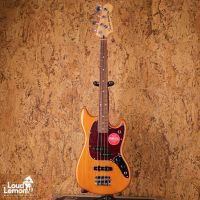 Fender Player Mustang Bass PJ Aged Natural 2022 Mexico бас-гитара
