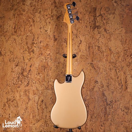 Fender Player Mustang Bass PJ Firemist Gold 2019 Mexico бас-гитара