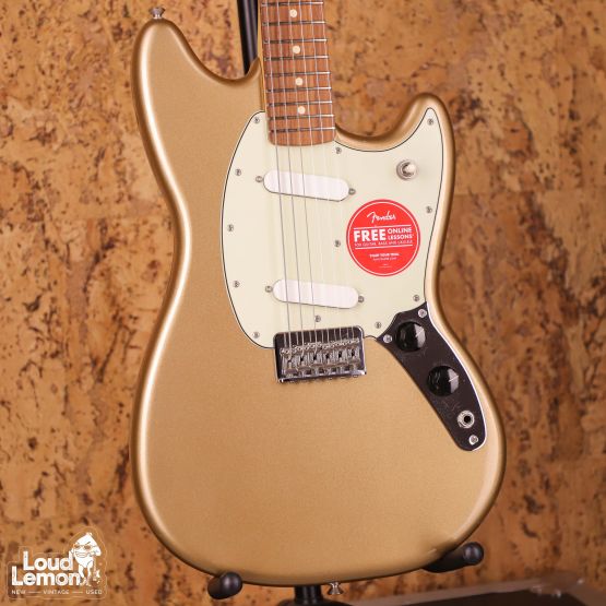 Fender Player Mustang Firemist Gold 2021 Mexico электрогитара