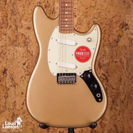 Fender Player Mustang Firemist Gold 2021 Mexico электрогитара