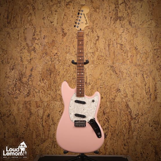 Fender Player Mustang Shell Pink 2017 Mexico электрогитара
