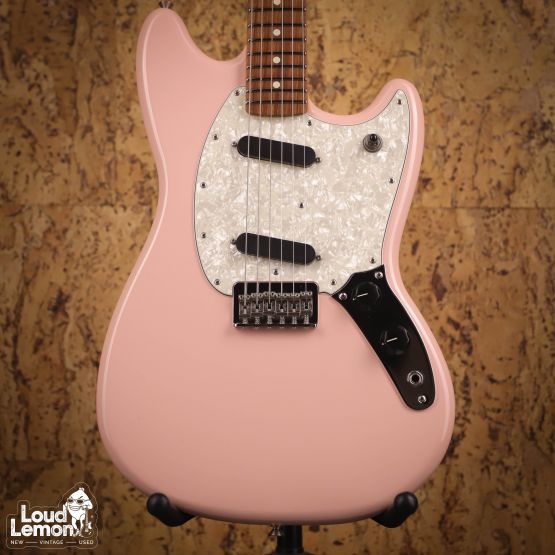 Fender Player Mustang Shell Pink 2017 Mexico электрогитара