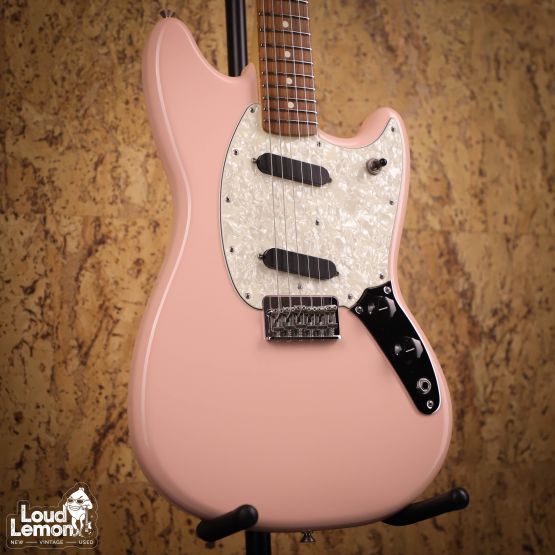 Fender Player Mustang Shell Pink 2017 Mexico электрогитара