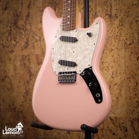 Fender Player Mustang Shell Pink 2017 Mexico электрогитара