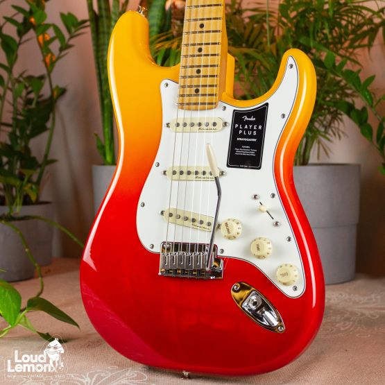 Fender Player Plus Stratocaster Tequila Sunrise 2021 Mexico электрогитара