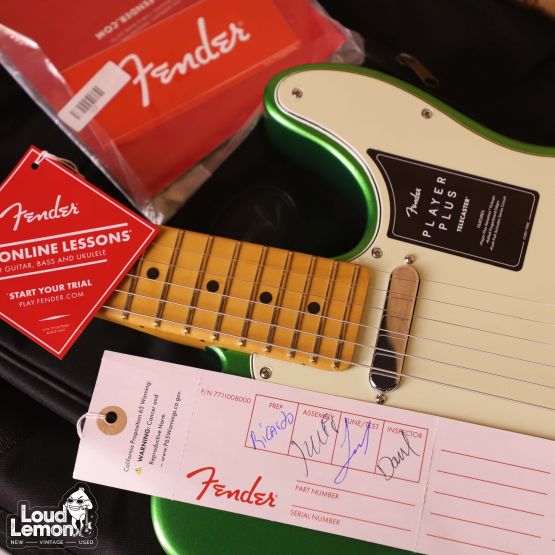Fender Player Plus Telecaster Cosmic Jade 2022 Mexico электрогитара