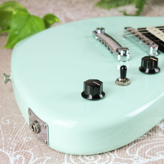 Fender Powercaster Surf Green 2018 Mexico электрогитара
