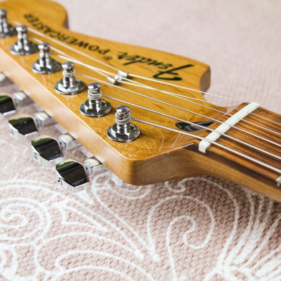 Fender Powercaster Surf Green 2018 Mexico электрогитара