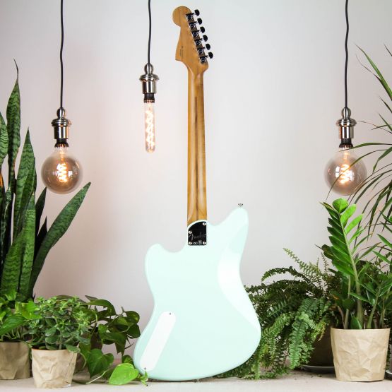 Fender Powercaster Surf Green 2018 Mexico электрогитара