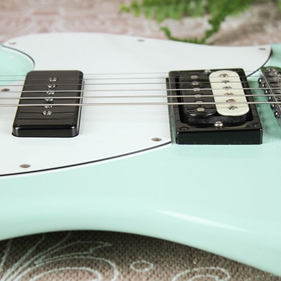 Fender Powercaster Surf Green 2018 Mexico электрогитара
