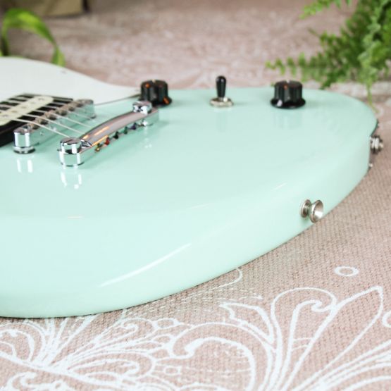 Fender Powercaster Surf Green 2018 Mexico электрогитара