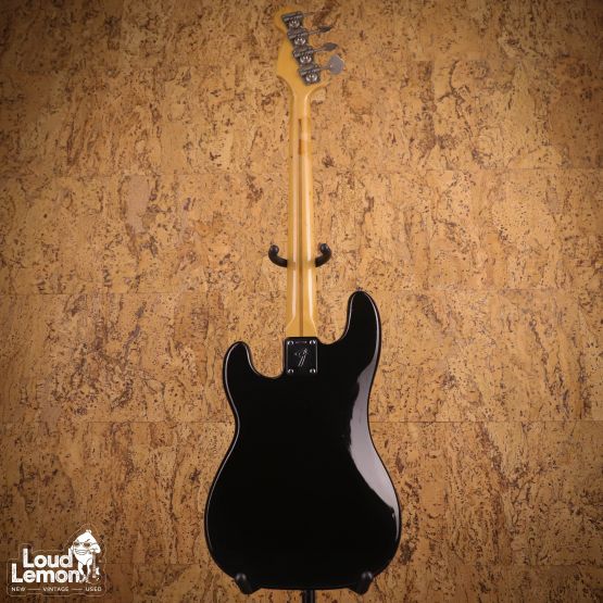 Fender Precision Bass Black 1975 USA бас-гитара
