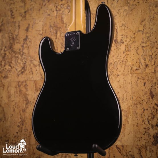 Fender Precision Bass Black 1975 USA бас-гитара