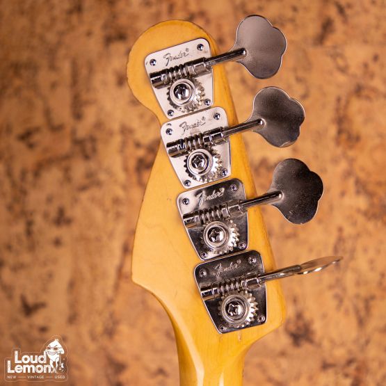 Fender Precision Bass Natural 1975 USA бас-гитара