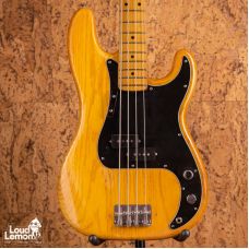 Fender Precision Bass Natural 1975 USA бас-гитара