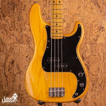 Fender Precision Bass Natural 1975 USA бас-гитара