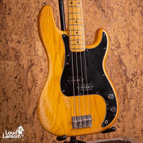 Fender Precision Bass Natural 1975 USA бас-гитара