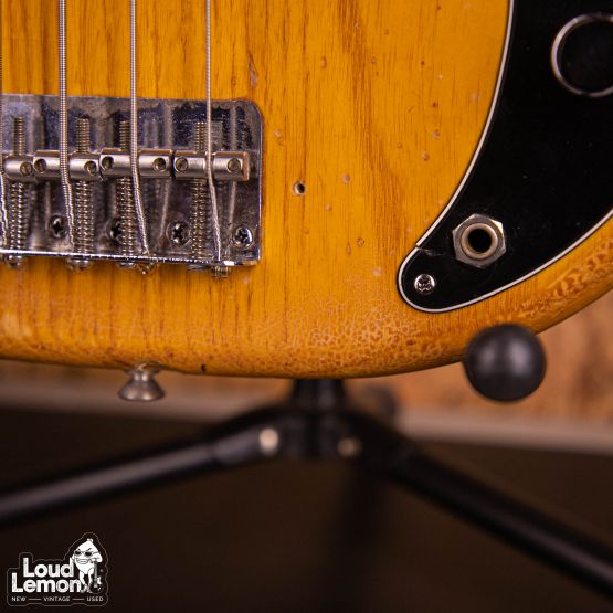 Fender Precision Bass Natural 1975 USA бас-гитара