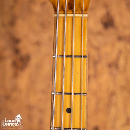 Fender Precision Bass Natural 1975 USA бас-гитара