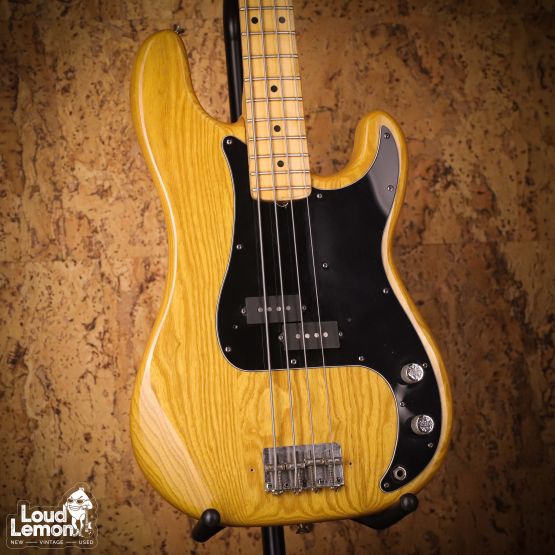 Fender Precision Bass Natural 1979 USA бас-гитара