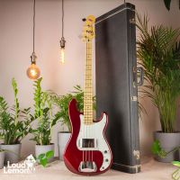 Fender Precision Bass Old Candy Apple Red 2013 Mexico бас-гитара