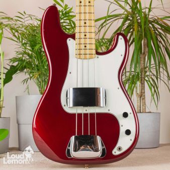 Fender Precision Bass Old Candy Apple Red 2013 Mexico бас-гитара
