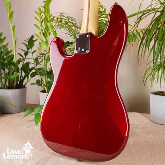 Fender Precision Bass Old Candy Apple Red 2013 Mexico бас-гитара