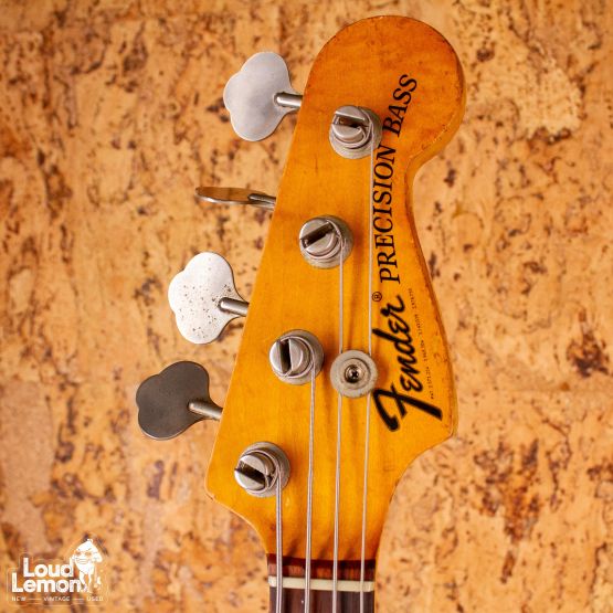 Fender Precision Bass Sunburst 1973 USA бас-гитара