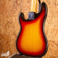 Fender Precision Bass Sunburst 1973 USA бас-гитара