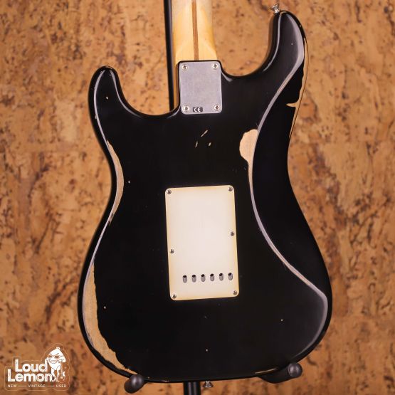 Fender Road Worn '50s Stratocaster Black 2009 Mexico электрогитара