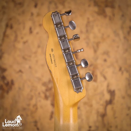 Fender Road Worn '50s Telecaster w/Fender Custom Shop Pickups Blonde 2017 Mexico электрогитара