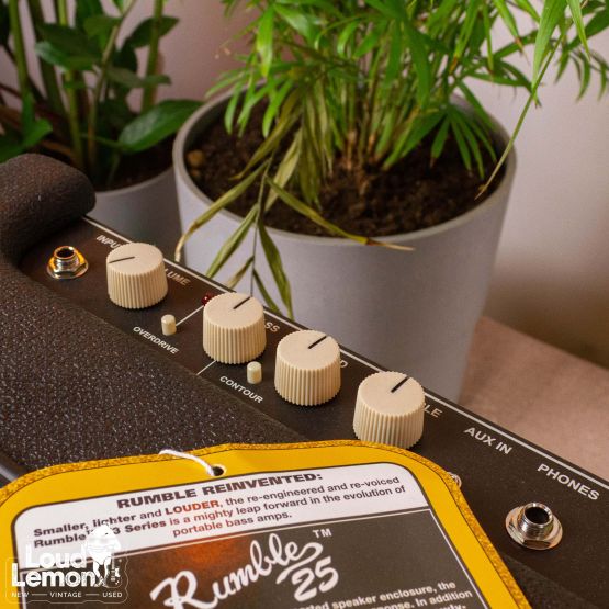 Fender Rumble 25 транзисторный басовый усилитель