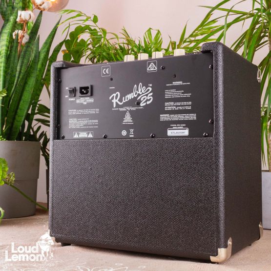 Fender Rumble 25 транзисторный басовый усилитель