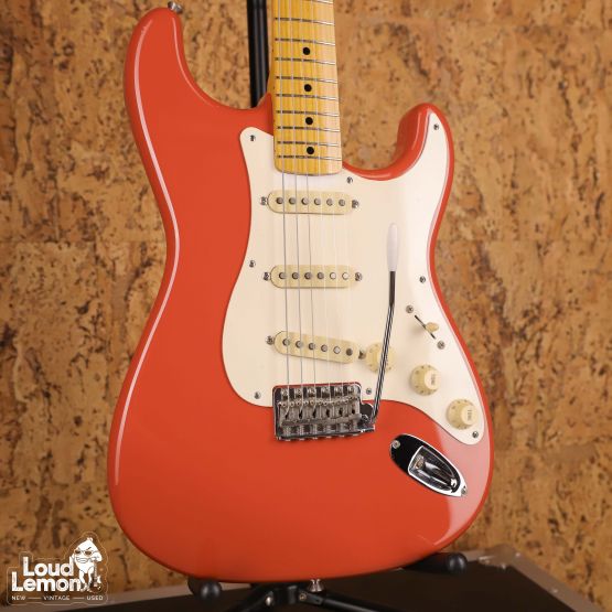 Fender ST57 Stratocaster Fiesta Red 2010 Japan электрогитара