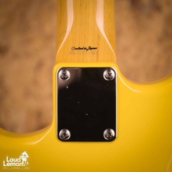 Fender ST62 Stratocaster Rebel Yellow 1997 Japan электрогитара