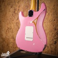 Fender ST62 Stratocaster Relic Shell Pink 1993 Japan w/ AVRI '62 pickups электрогитара