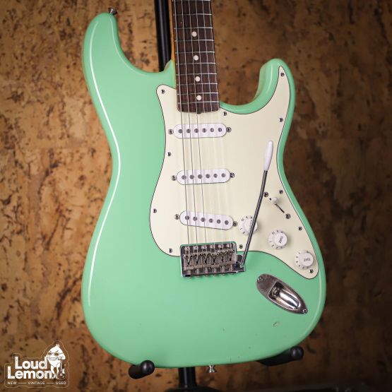 Fender ST62 Stratocaster Surf Green 2014 Japan электрогитара