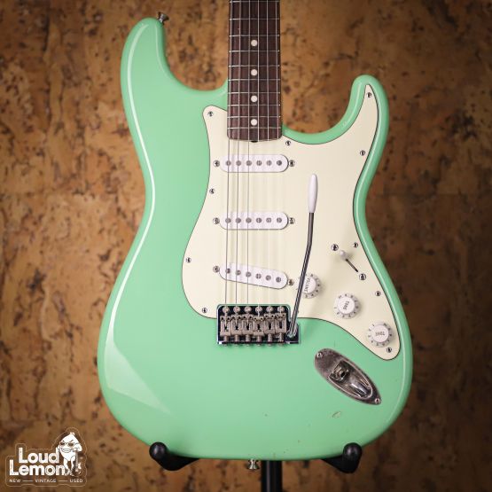 Fender ST62 Stratocaster Surf Green 2014 Japan электрогитара